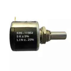 potenciometro multivoltas de precisao vishay 535